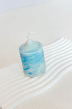 將圖片載入圖庫檢視器 Marbled Pillar Candle 暈染柱狀蠟燭 - Small