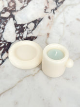 將圖片載入圖庫檢視器 Cup & Coaster Candle 韓式杯子杯墊蠟燭