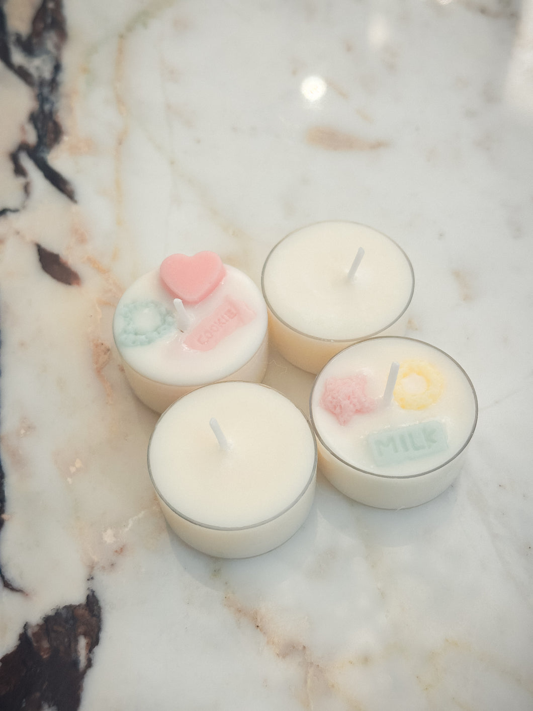 Round Sweets Tea Light Candle