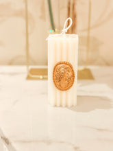 Load image into Gallery viewer, Little Jane Cameo Candle - Braided Pillar
