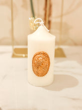 Load image into Gallery viewer, Little Jane Cameo Candle - Dome Pillar
