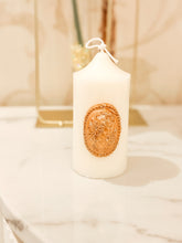 Load image into Gallery viewer, Little Jane Cameo Candle - Dome Pillar
