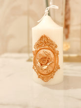 Load image into Gallery viewer, La Rose Cameo Candle - Dome Pillar
