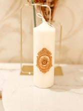 Load image into Gallery viewer, La Rose Cameo Candle - Tall Dome Pillar
