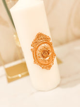 Load image into Gallery viewer, La Rose Cameo Candle - Tall Dome Pillar
