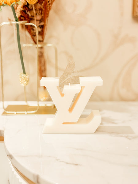 LV Logo Candle - Small